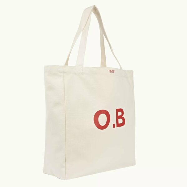 image of a white canvas tote bag