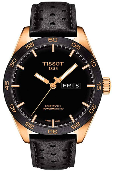 tissot rose gold watch