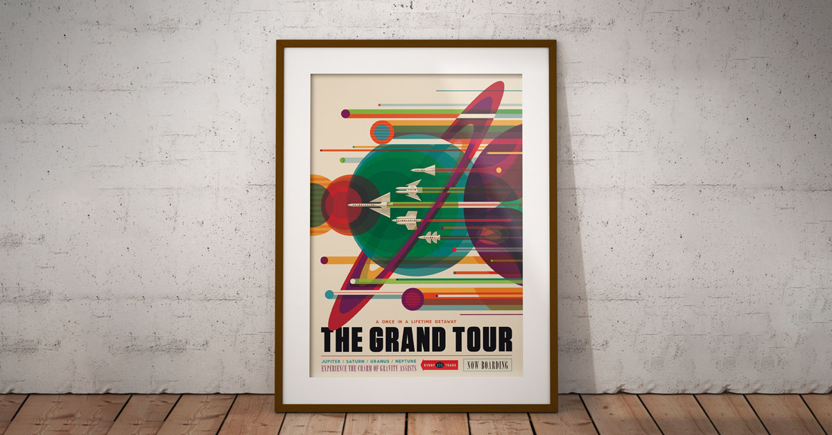 Add Some Retro-Futuristic Vibes to Your Home With These 19 (!) Free NASA Posters