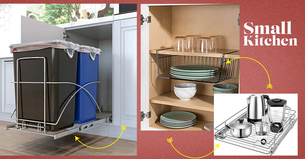 The Ultimate Guide On How To Organize A Small Kitchen + 17 Clever Storage Solutions