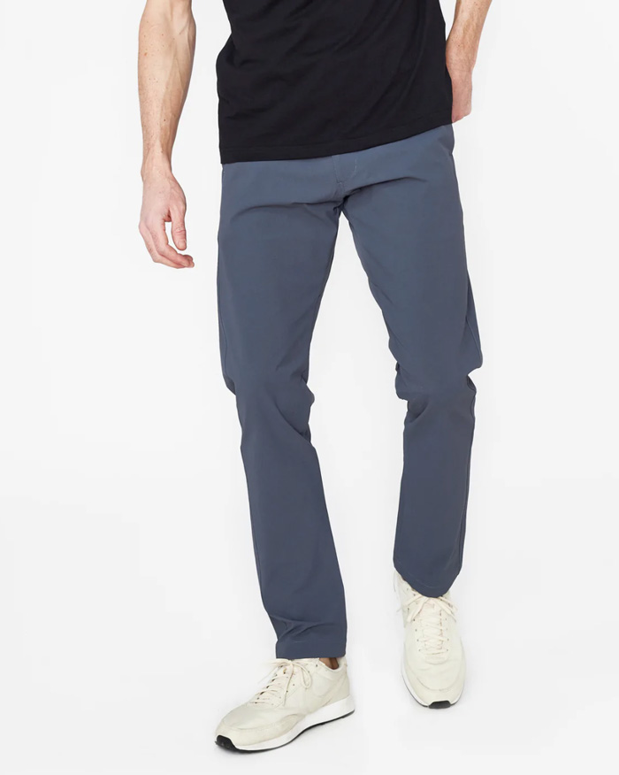 blue chinos in western rise