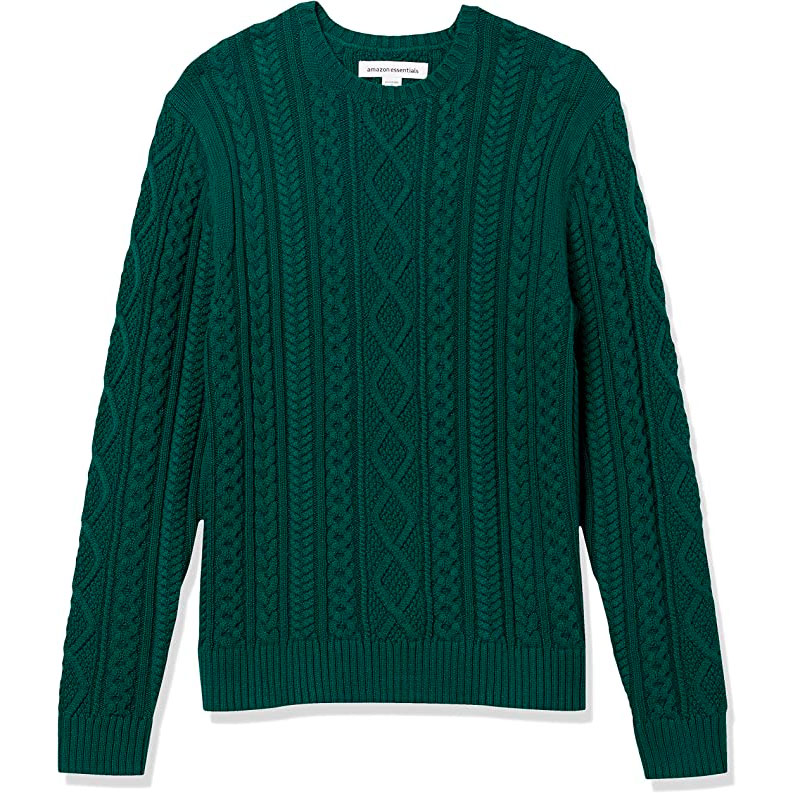 Amazon Essentials cable knit sweater
