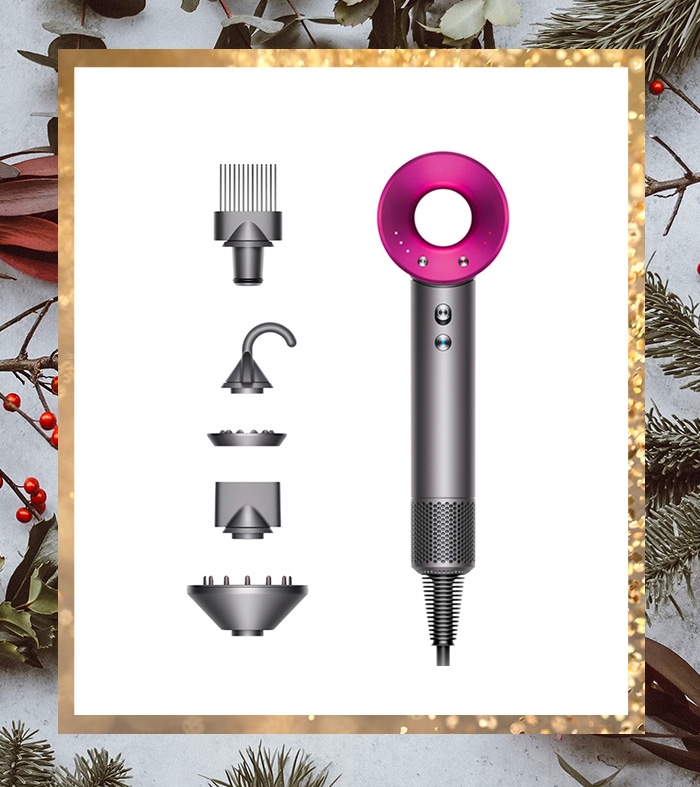 a dyson super sonic hair styling tool