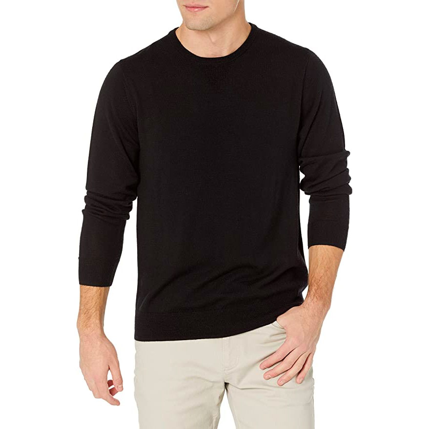 merino wool black sweater
