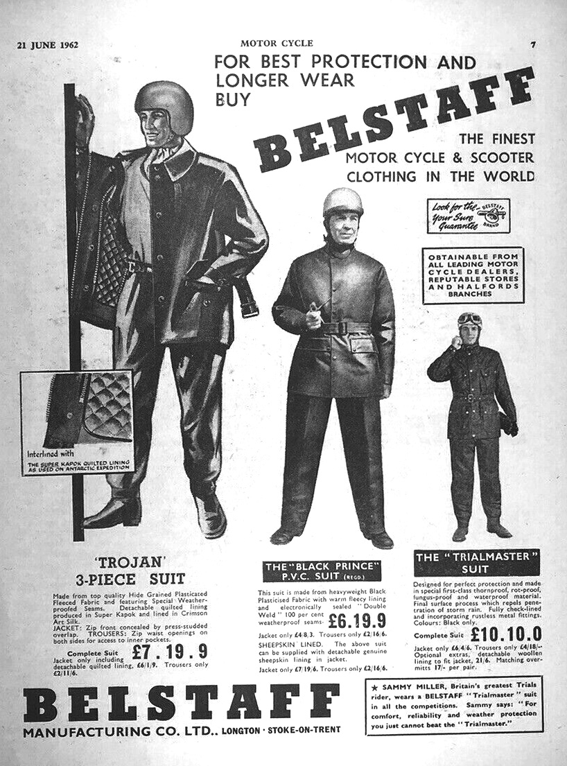 vintage belstaff ad