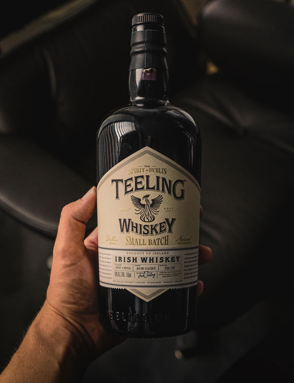 bottle of teeling whiskey