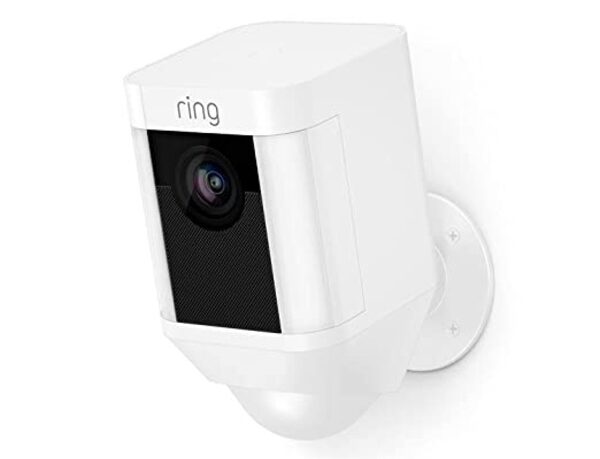 a ring spotlight security camera
