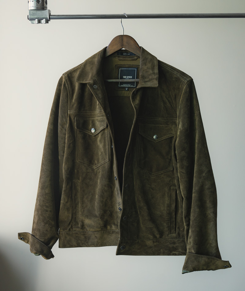 todd snyder dylan jacket in olive review