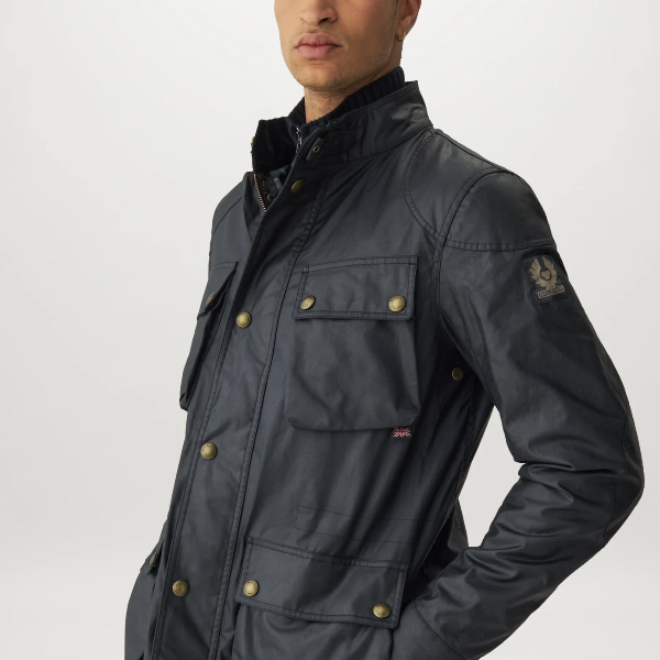 a man wearing a field style jacket