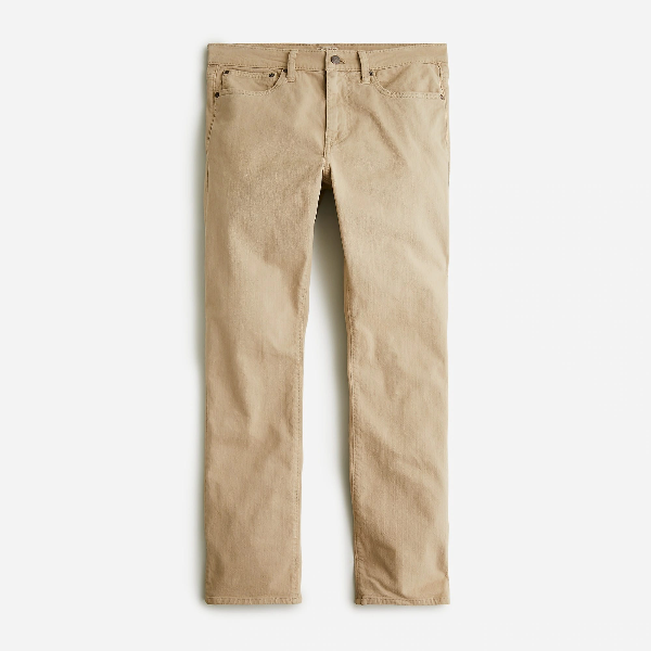 straight fit five pocket pant