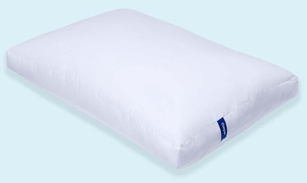 a standard sleeping pillow