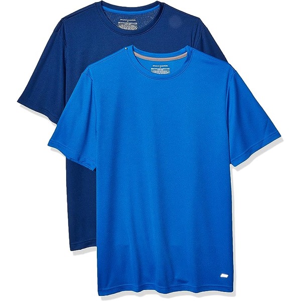 a set of two short sleeve performance tech shirts