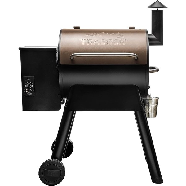 Electric wood burning grill and smoker