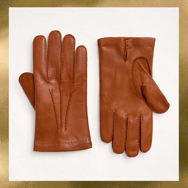 brown dress gloves