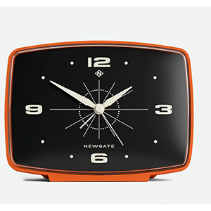a retro inspired design alarm clock