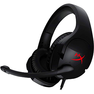 a gaming headset with microphone