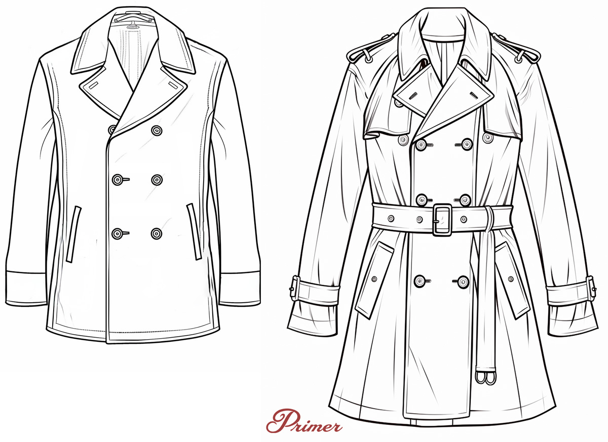 Style Notes: Pea Coat vs Trench Coat – What's the Difference? - Global ...