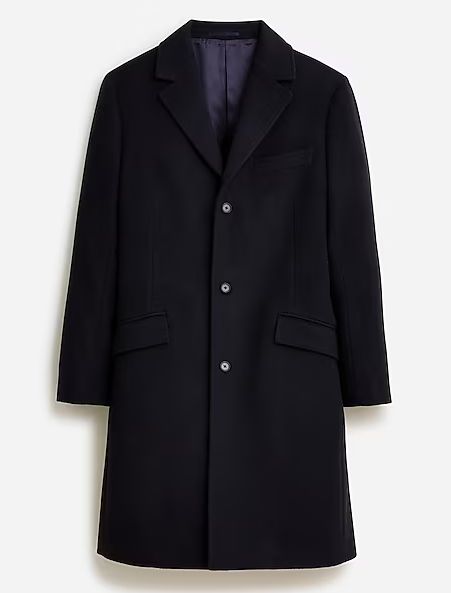 an wool blend topcoat