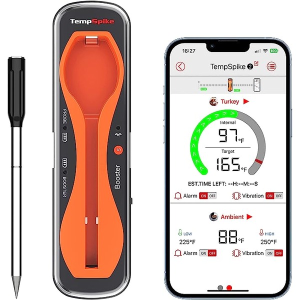 a wireless bluetooth meat thermometer for cooking
