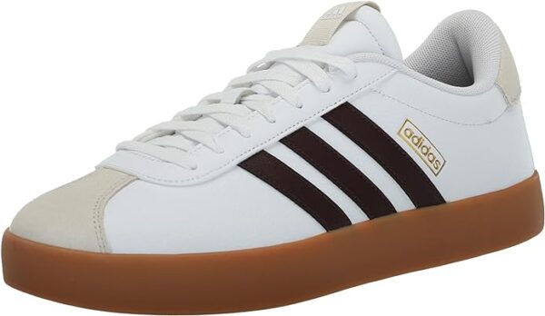 adidas court sneaker with gum sole