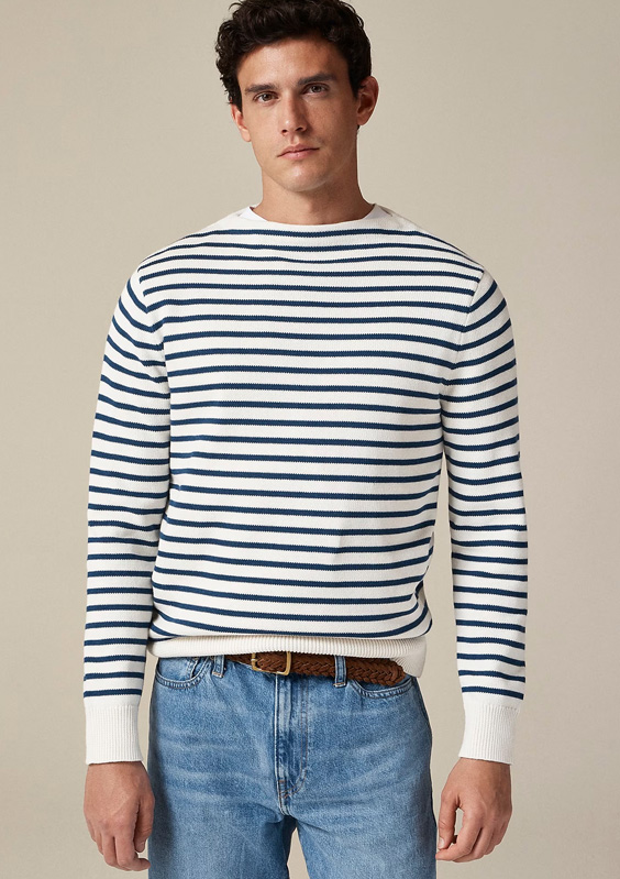 striped sweater