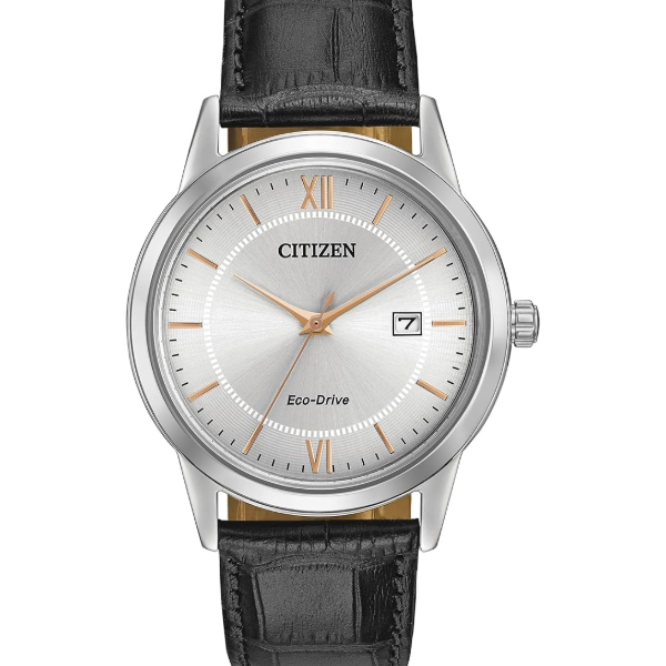 Citizen Men's Classic Eco-Drive Leather Strap Watch