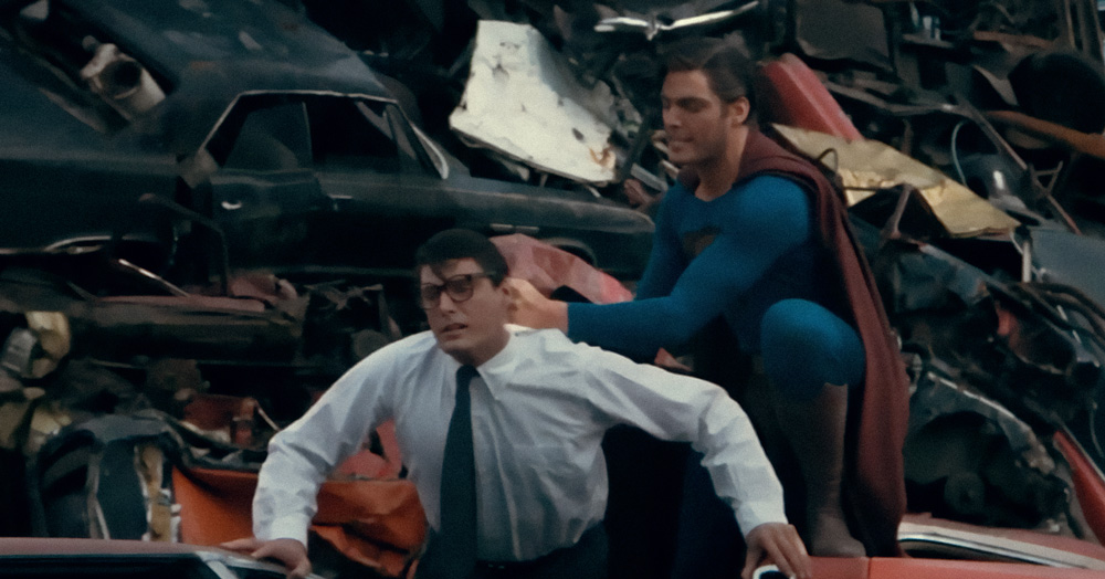 junkyard scene from superman 3