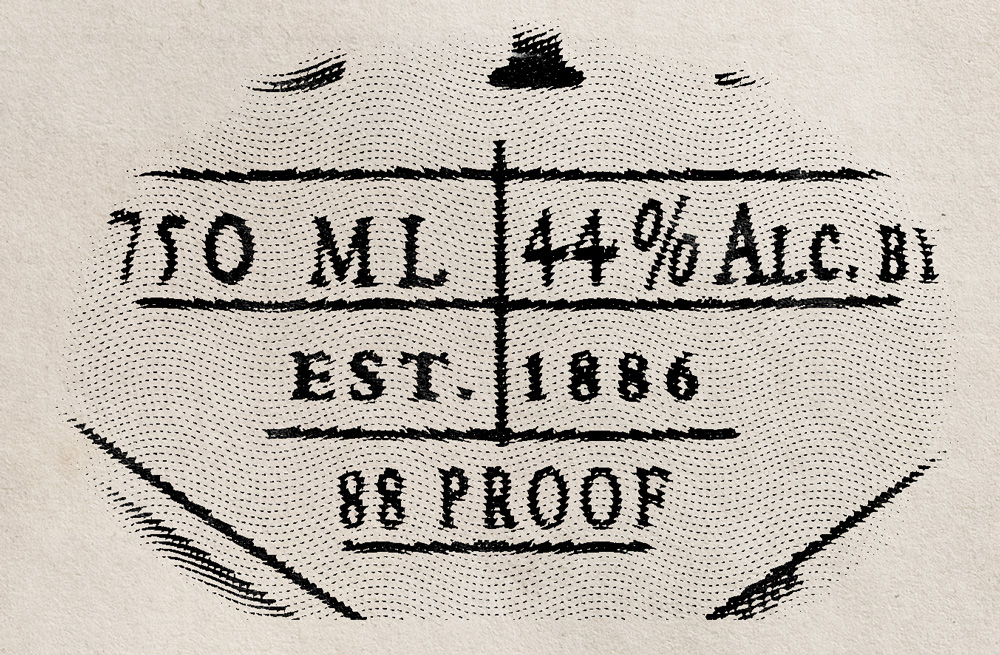 proof on bottle