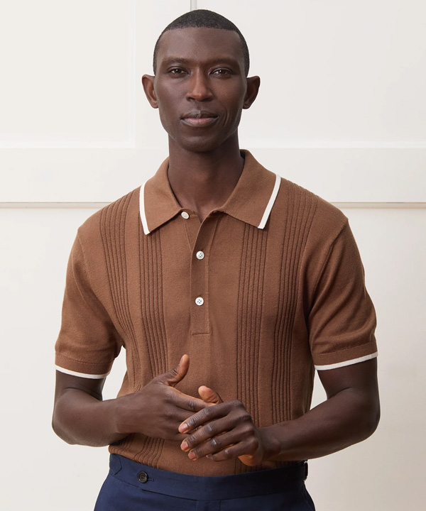 orange polo