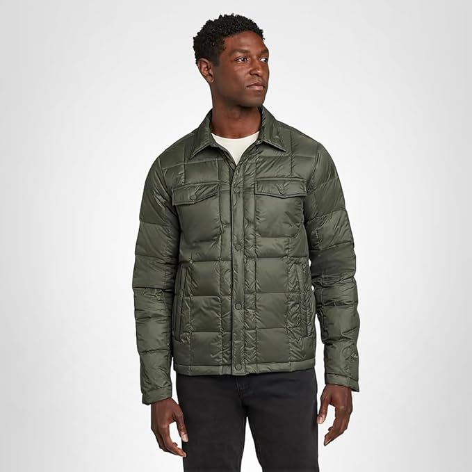 green jacket
