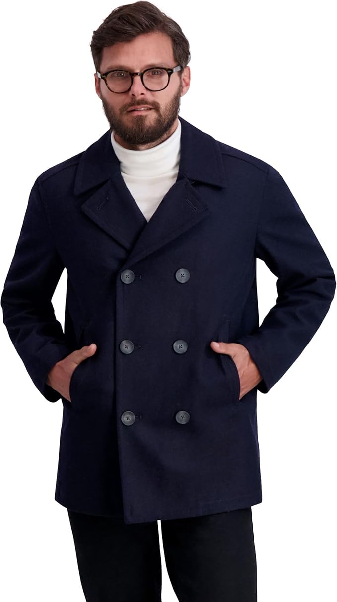 navy coat