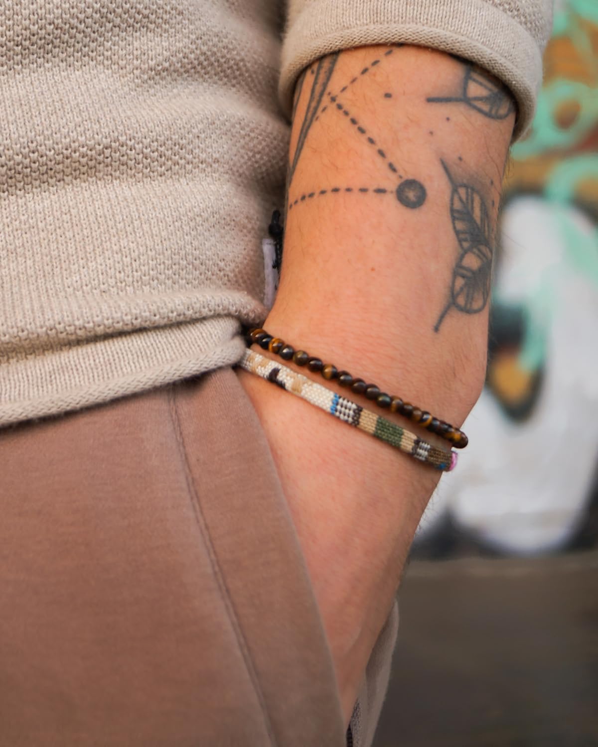 two bracelets