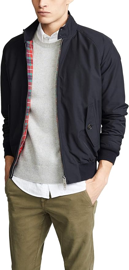 blue harrington jacket