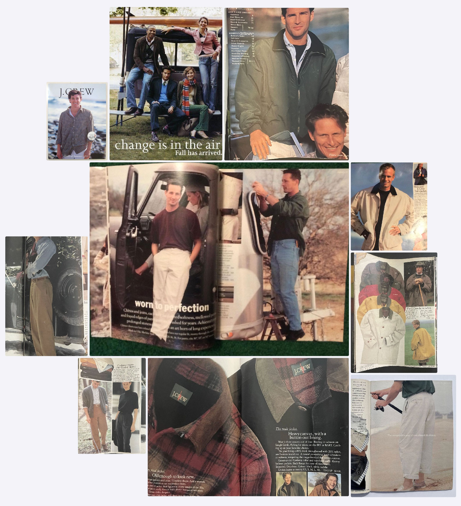 1990s j.crew fall men styles
