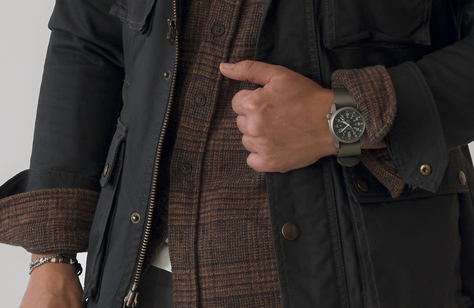 close up of field watch
