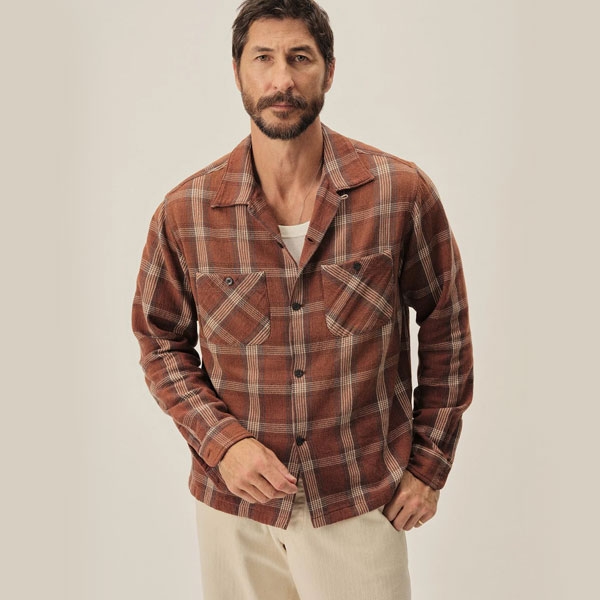 buck mason flannel