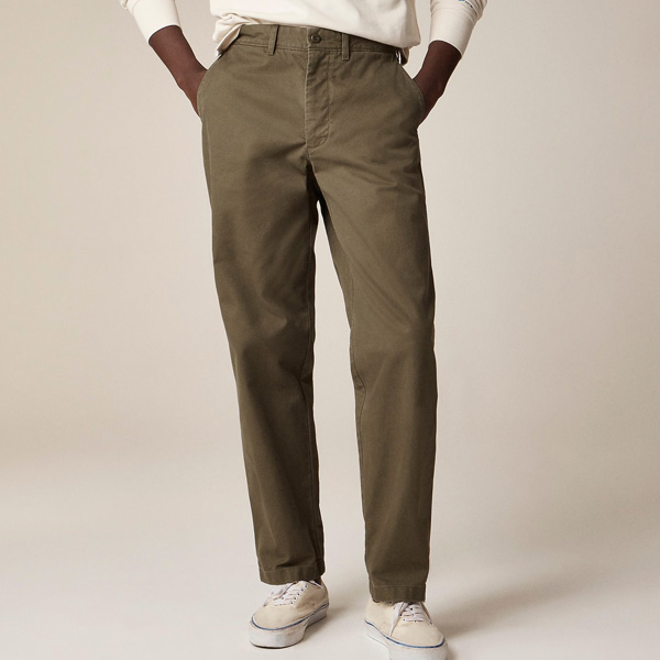 jcrew classic fit chinos