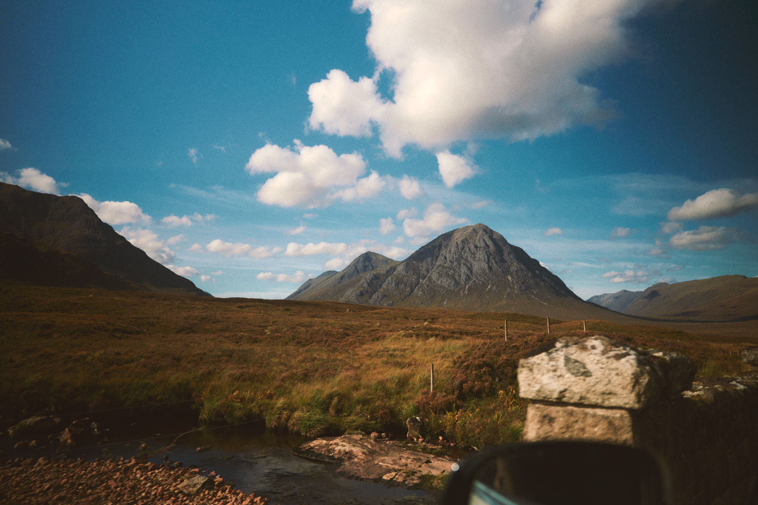scotland from road