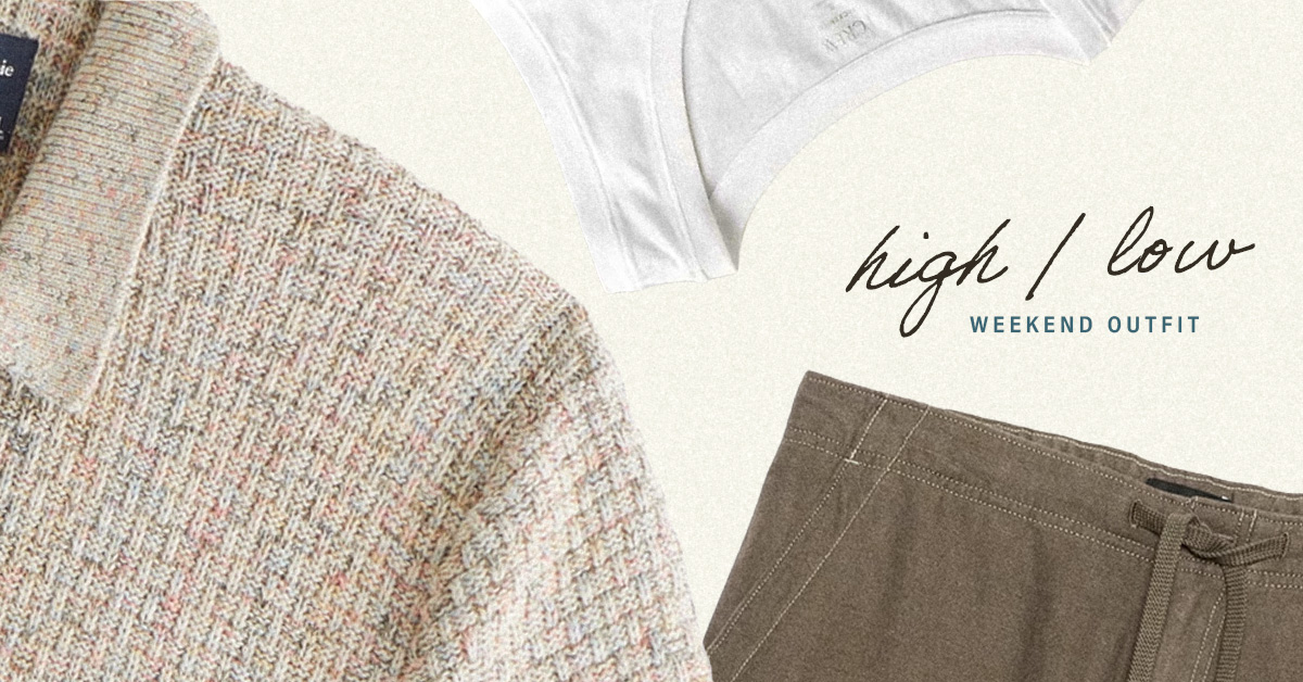 High/Low Style: The Easy Summer Weekend Outfit