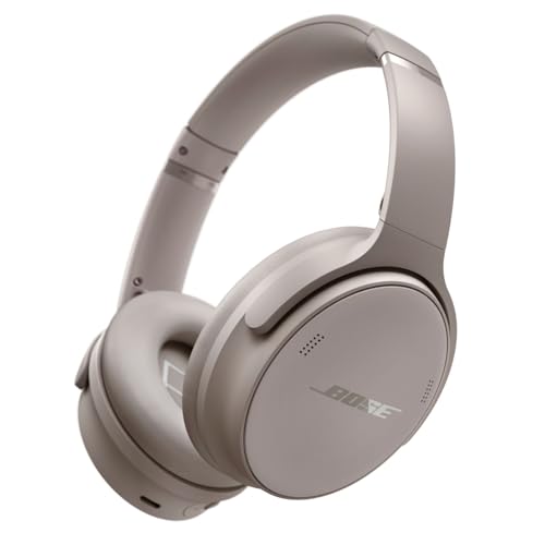 Bose QuietComfort wireless noise cancelling headphones in sandstone