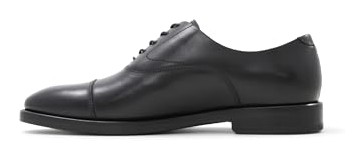 Brooks Brothers Carnegie black leather oxford lace-up dress shoe