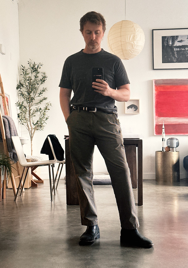 Dockers Classic Fit Workday Khaki Smart 360 Flex pants in dark pebble for Prime Day