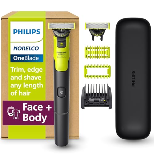 Philips Norelco OneBlade 360 hybrid face and body trimmer and shaver kit
