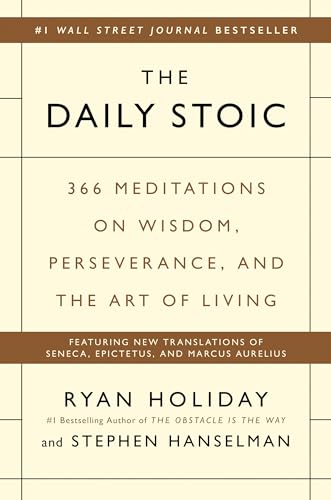 The Daily Stoic book cover by Ryan Holiday and Stephen Hanselman