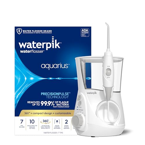 Waterpik Aquarius water flosser in white