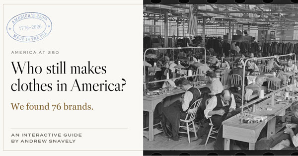 76 Made-in-USA Clothing Brands, From Work Boots to Cologne · Primer 76 Made-in-USA Clothing Brands, From Work Boots to Cologne · Primer
